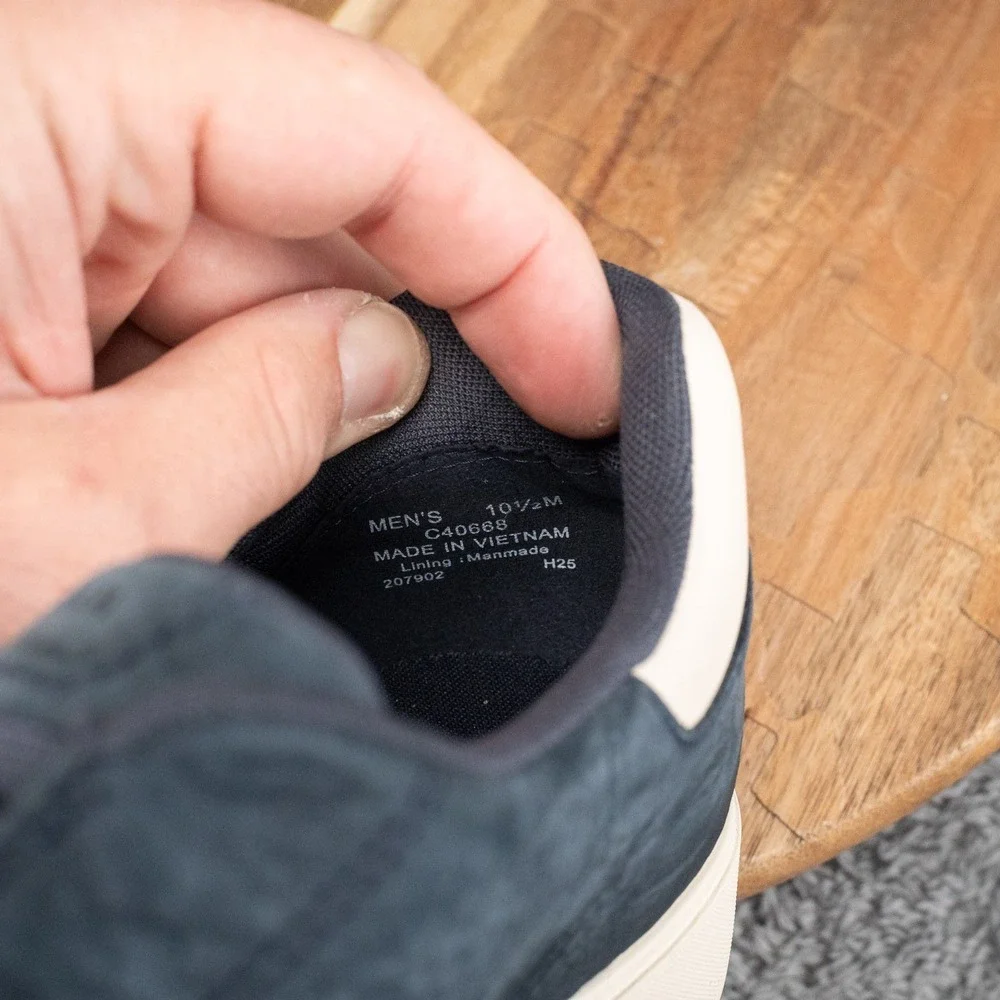 Cole Haan Grandpro Luxe Navy Blue Slip on Sneakers - Size 10.5 M